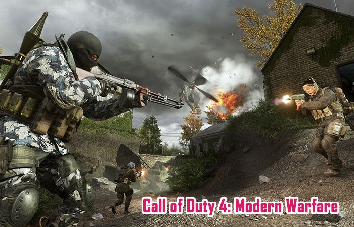 Call of Duty 4: Modern Warfare rất thành công về chủ đề bắn súng chiến dịch