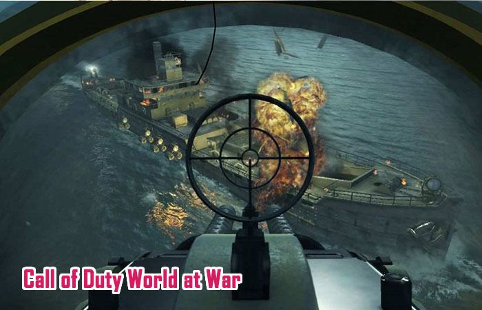 Call of Duty World at War có sự góp mặt của dàn khí tài tối tân