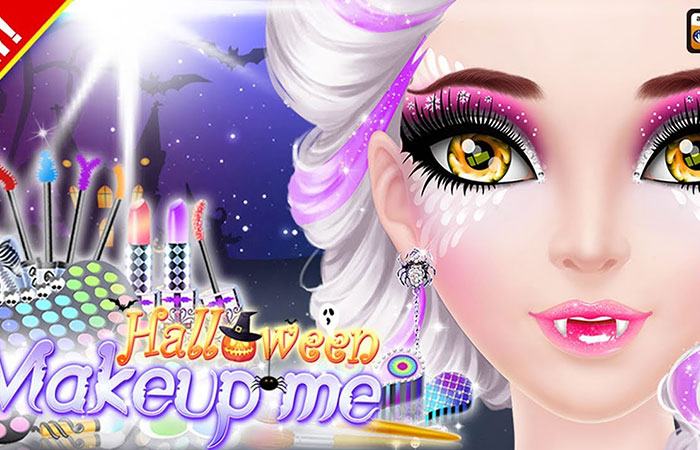 game trang điểm online Halloween Makeup Me