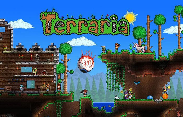 game sinh tồn hay nhẹ cho pc Terraria