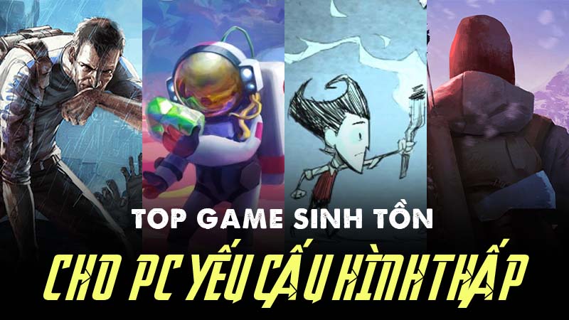 TOP 10 Game Sinh Tồn Nhẹ Cho Máy Tính, PC, Laptop Cấu Hình Thấp