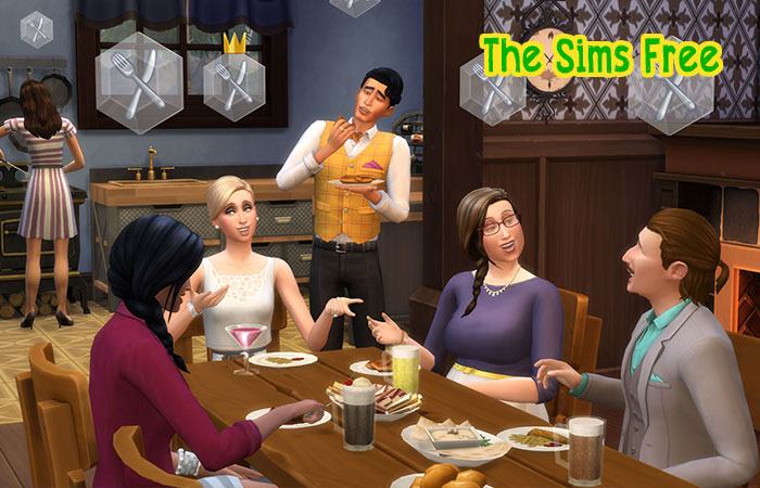 game android hay cho con gái The Sims Free