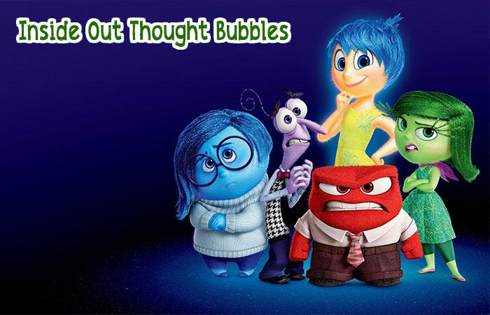 Các nhân vật chính trong Inside Out Thought Bubbles