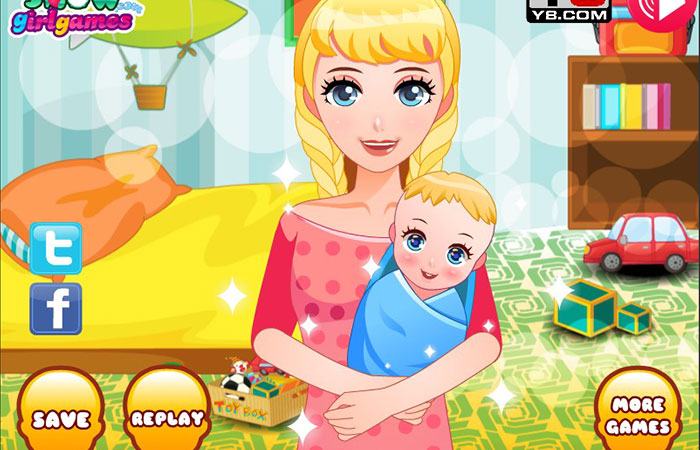 Chơi game Y8 Princess Newborn Baby