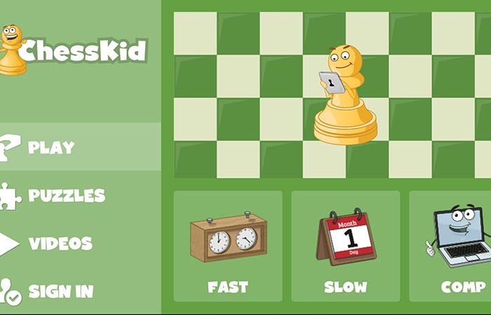 Game cờ vua cho trẻ em