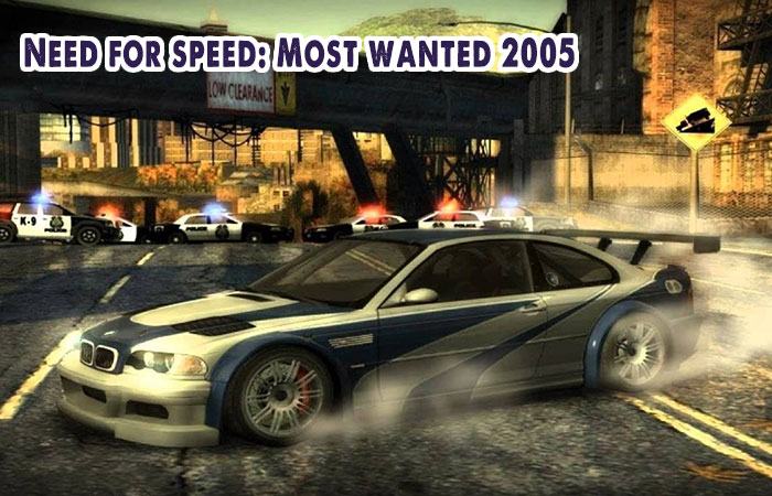 Game đua xe 3d offline cho pc Need for speed: Most wanted 2005