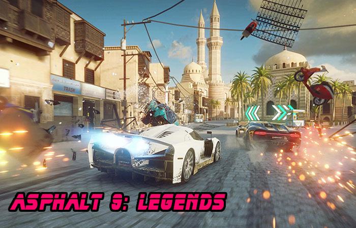 Game đua xe đồ họa 3D hay nhất hiện nay Asphalt 9: Legends
