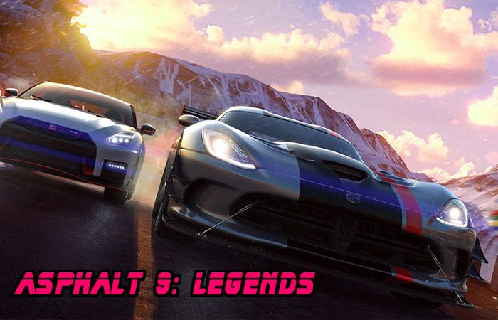 Game đua xe đồ họa 3D hay nhất hiện nay Asphalt 9: Legends
