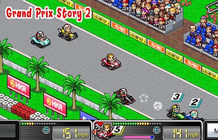 Game đua xe hay cho android Grand Prix Story 2