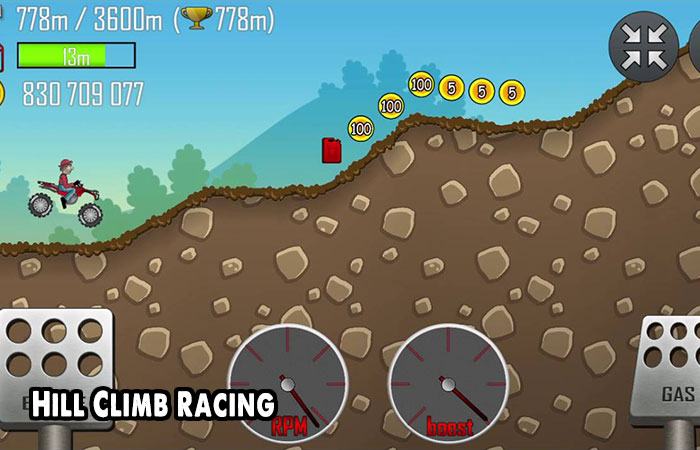 Game đua xe mobile vui nhộn Hill Climb Racing