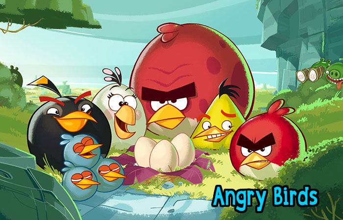 Game hay dành cho con gái Angry Birds