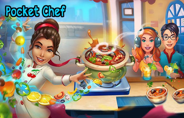 Game hay dành cho con gái Pocket Chef