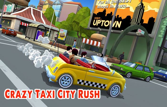 Game lái xe điên cuồng Crazy Taxi City Rush