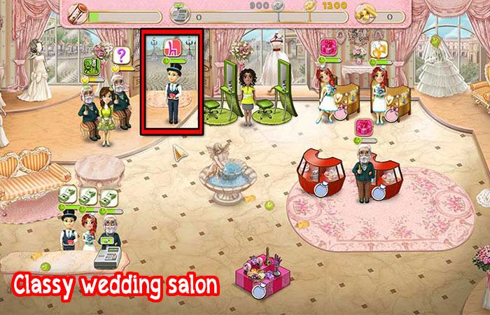 Game thời trang cho cô dâu Classy wedding salon