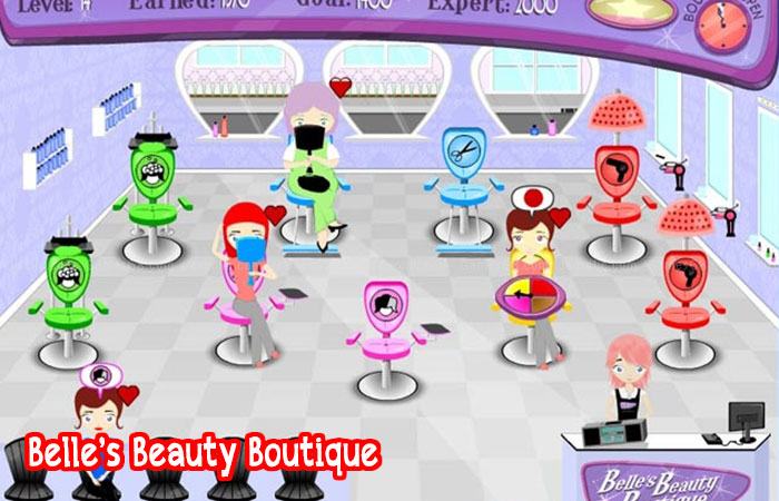 Game thời trang làm tóc Belle’s Beauty Boutique