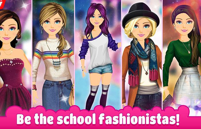 Game thời trang phong cách trung học BFF High School Fashion