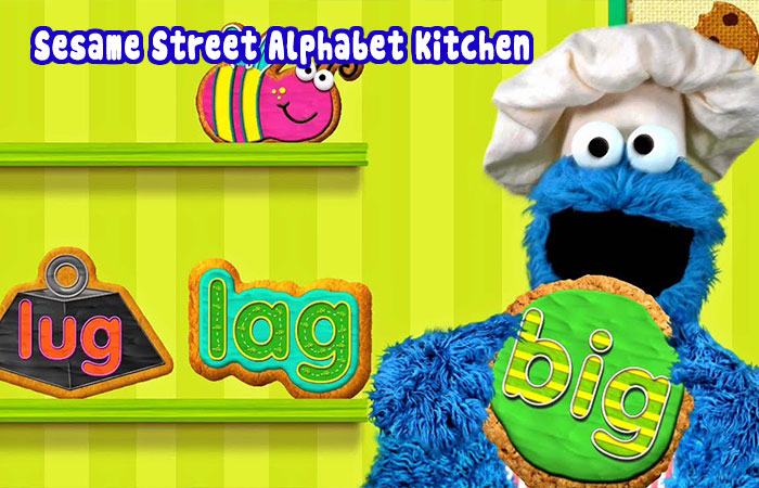 Game trẻ em học chữ cái Sesame Street Alphabet Kitchen