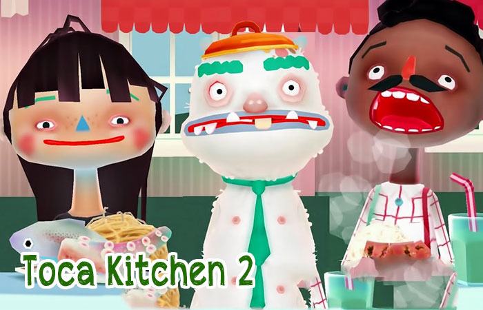 Game vui cho bé gái Toca Kitchen 2