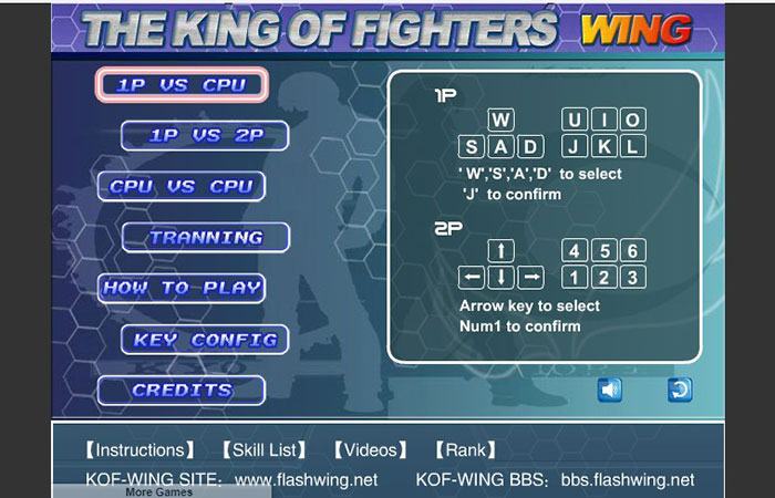 Hướng dẫn chơi game King Of Fighters v 1.3