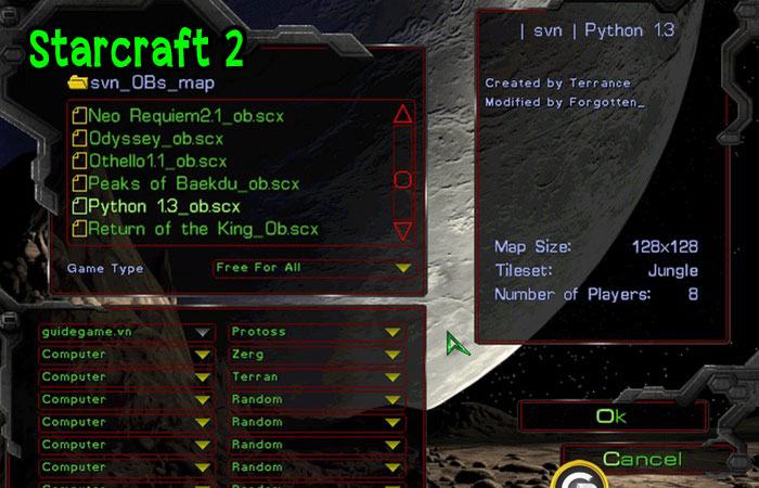 hướng dẫn tạo map trong starcraft 2