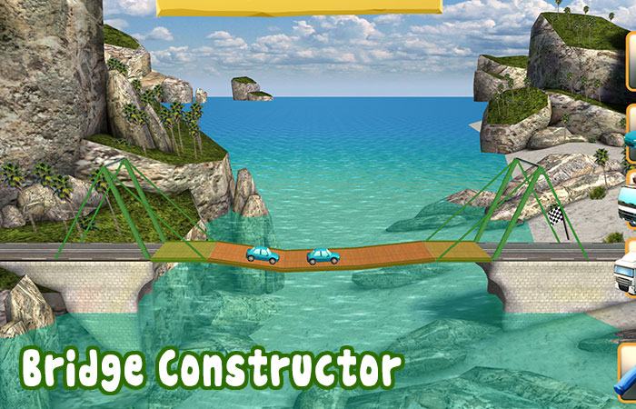 Trò chơi trí tuệ cho trẻ em Bridge Constructor