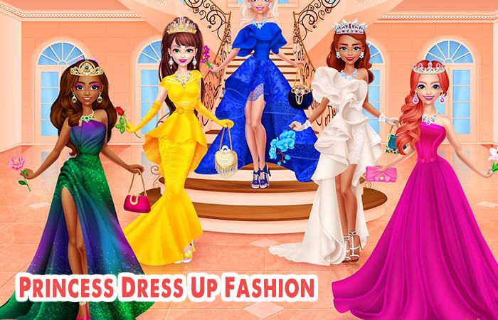 Game chọn đầm cho công chúa Princess Dress Up Fashion