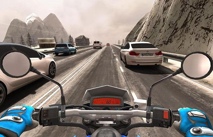 hướng dẫn chơi game đua xe traffic rider