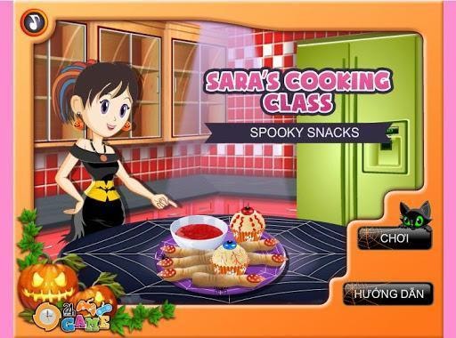 Game Sara’s Cooking class